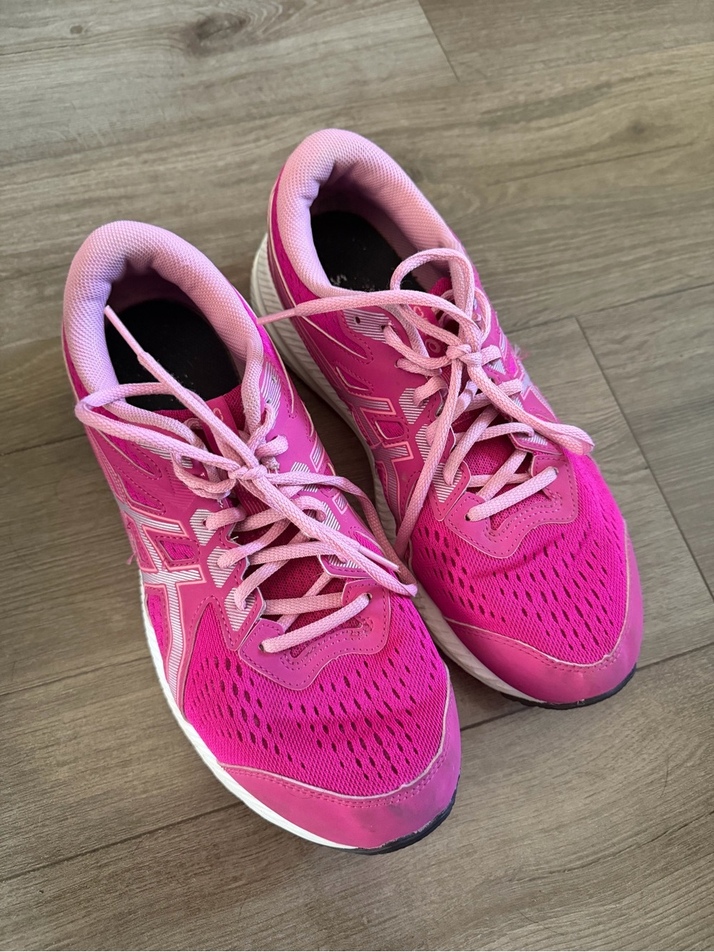 Asics Gel-Contend 8 Running Shoes Pink Womens 10